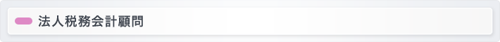 法人税務会計顧問